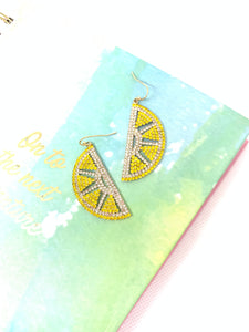 Citric Slice Earrings