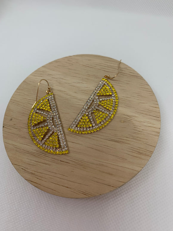 Citric Slice Earrings