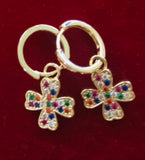 Colored Cover Earrings