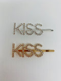 Assorted Rhinestone Crystal World Letters Hair Clips